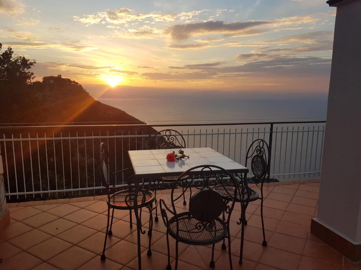 Villa Il Dolce Tramonto Furore Extérieur photo