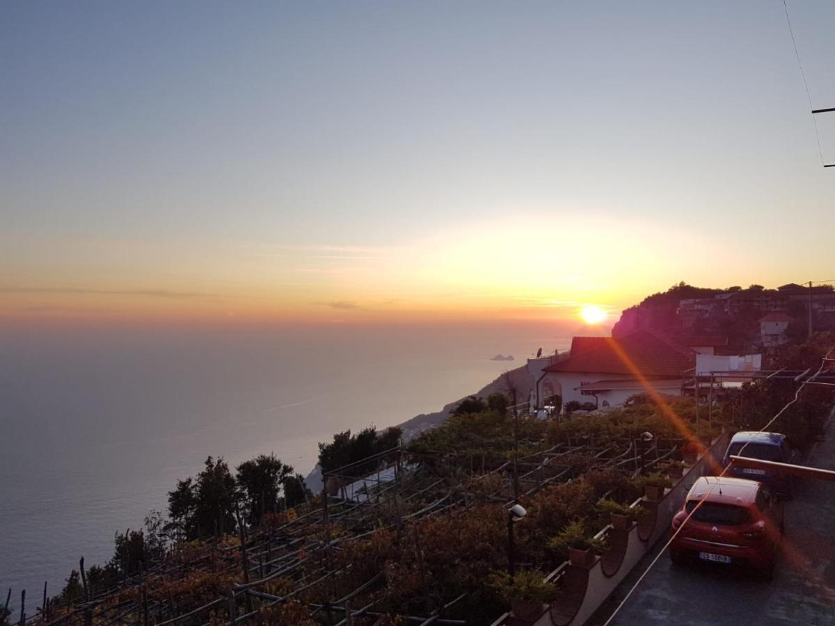 Villa Il Dolce Tramonto Furore Extérieur photo