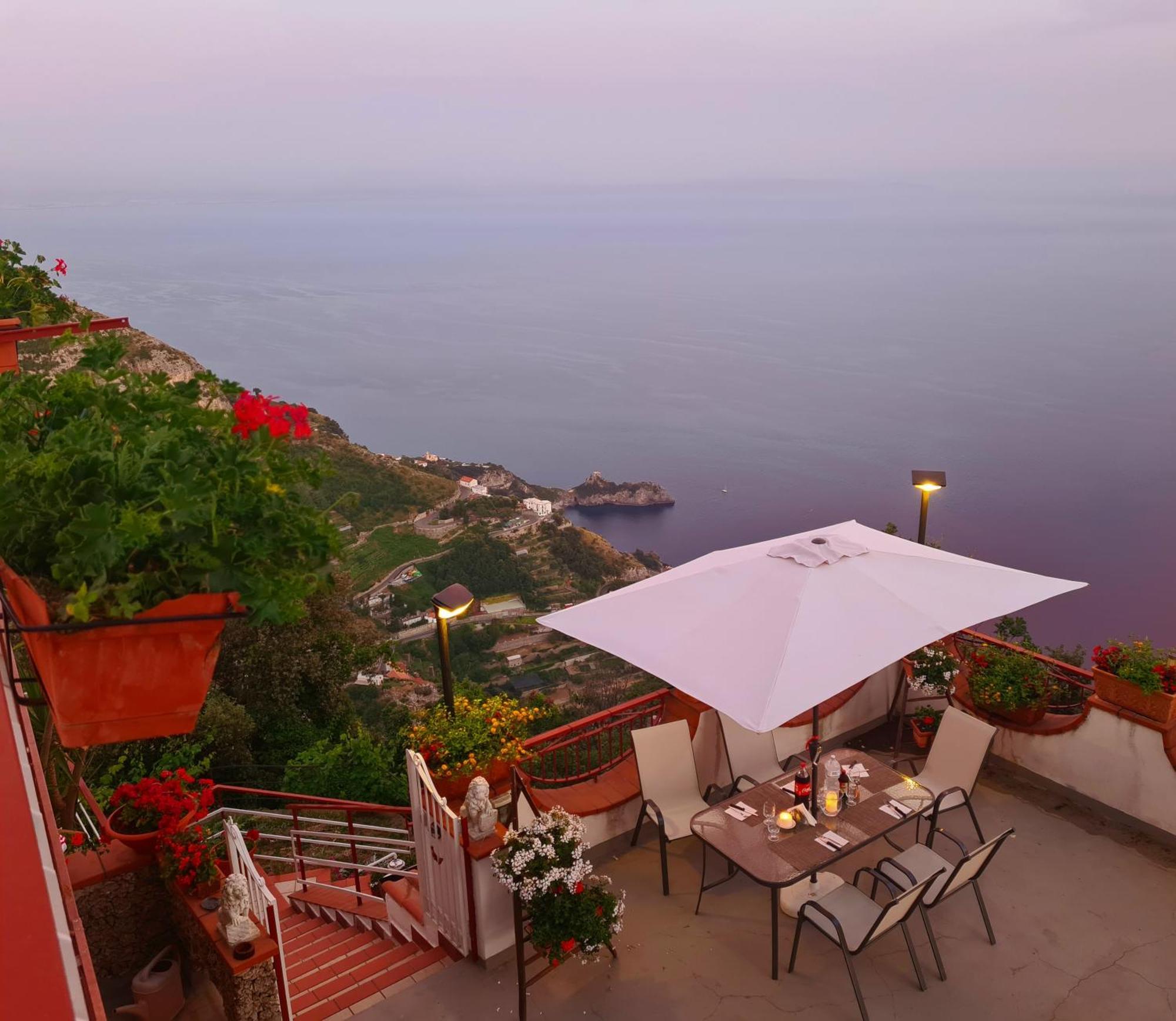 Villa Il Dolce Tramonto Furore Extérieur photo